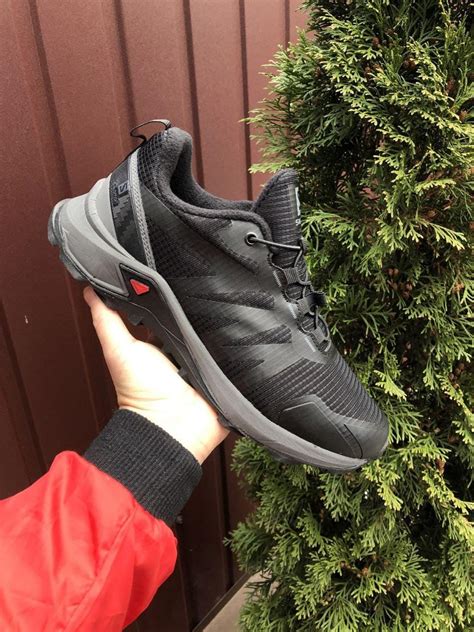 Мужские кроссы Salomon на холодное время года. Стильная мужская обувь ...