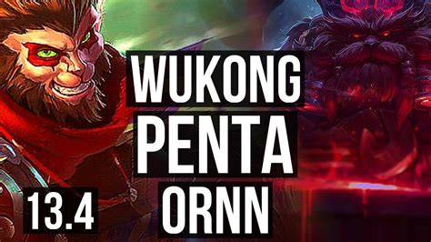 Wukong Vs Ornn Top Penta 1 5m Mastery 900 Games Legendary Kr