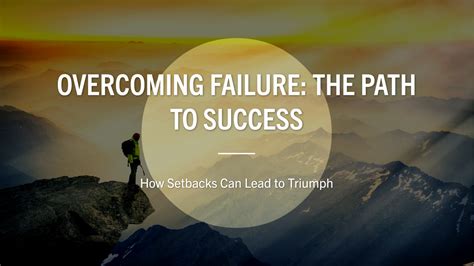 Embracing Failure A Pathway To Success