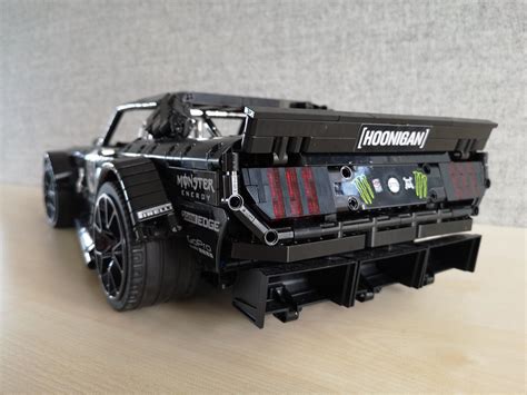 LEGO MOC Ford Mustang Hoonicorn V2 by Loxlego | Rebrickable - Build ...