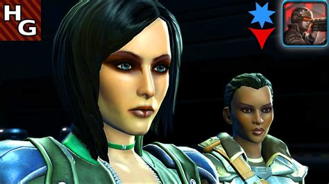 Swtor Imperial Agent Female Ch Belsavis Part Class Story Youtube