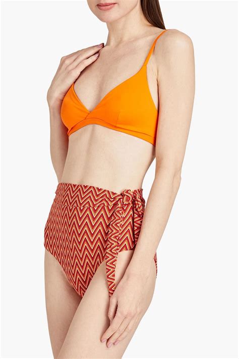 Seafolly Cleo Crochet Knit High Rise Bikini Briefs The Outnet