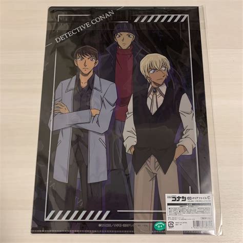 名探偵コナン クリアファイル 黒の組織 安室透 降谷零 バーボン 諸伏景光 スコッチ 赤井秀一 ジン ベルモット シェリー コナンプラザ