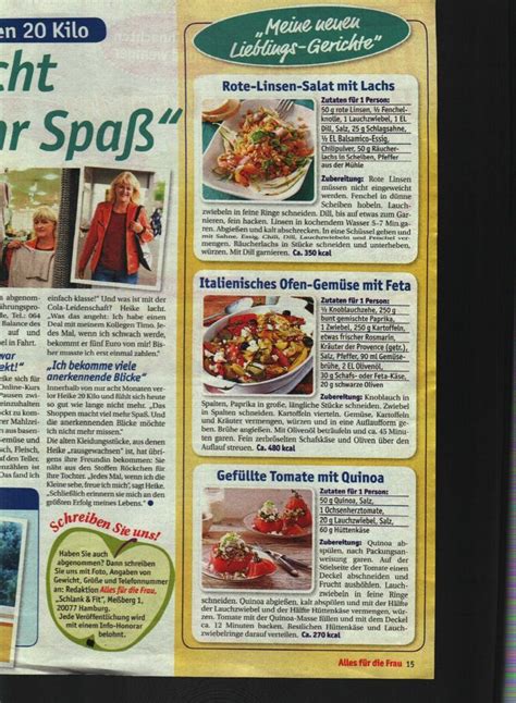 An Article In The German Language On What To Eat And How To Use It For