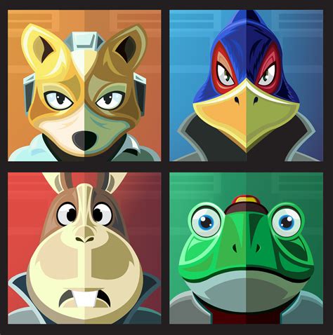 Star Fox Fan Art On Behance