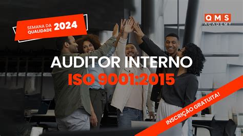 Curso De Auditor Interno Iso Qms Brasil