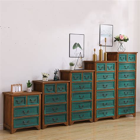 14 W Wooden Lingerie Chest Traditional Storage Chest With Drawers