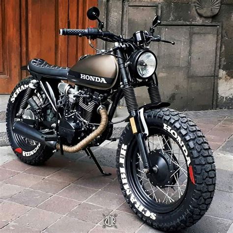 Cafe Racer Pasión Honda scrambler Cafe racer honda Scrambler motorcycle