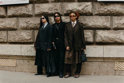 The Best Street Style At Paris Fashion Week Aw23 Evening Standard