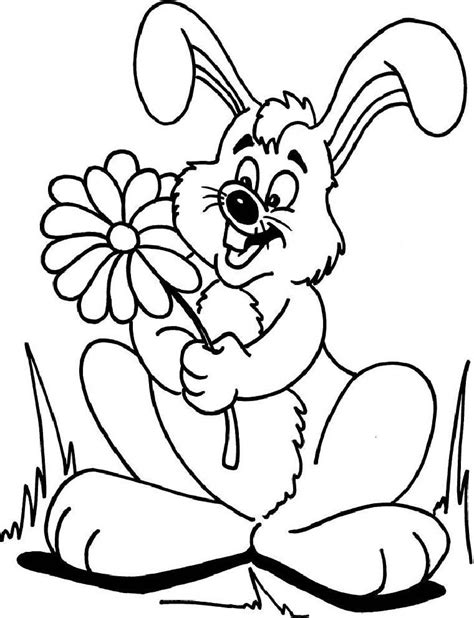 Desenho Para Colorir De Coelhos Desenhos Para Pintar E Imprimir