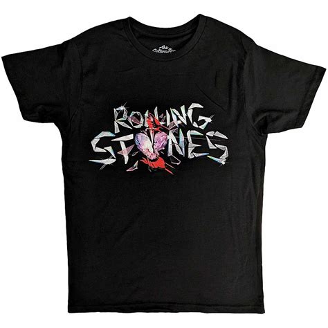 Rolling Stones Koszulka Hackney Diamonds Glass Logo Black M Skie