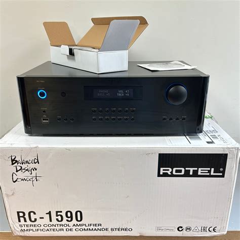 Rotel RC-1590 Stereo Preamplifier * Remote * Box * Manual * – The ...