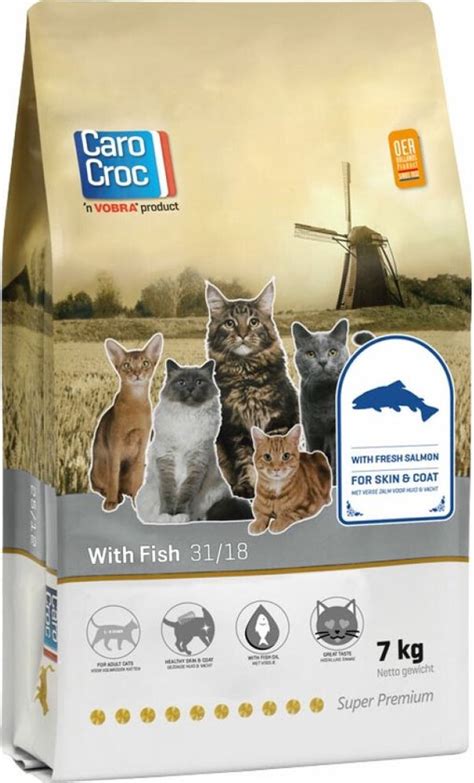 Carocroc Vis Kattenvoer 7 Kg Bol