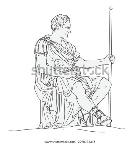 Ancient Roman Legionary General Armor Staff Stock Vector Royalty Free 2290133315 Shutterstock