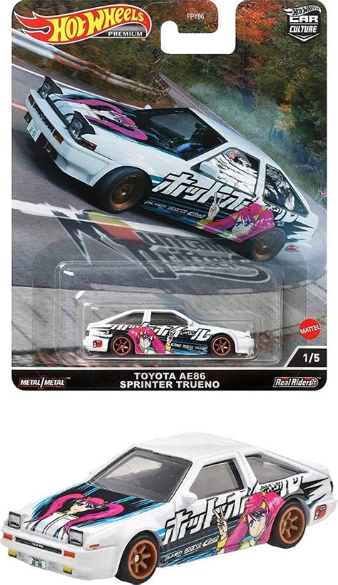 Купить HOT WHEELS ПРЕМИУМ АВТОМОБИЛЬ Toyota AE Sprinter Trueno отзывы фото и характеристики