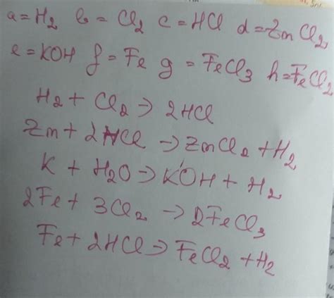 Identifica Substantele Notate Cu Litere Din Schema De Transformari