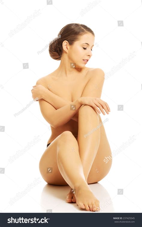 Nude Woman Sitting On Floor Stock Photo Edit Now 237425545
