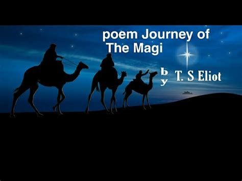 Journey Of The Magi Poem Summary | Sitedoct.org