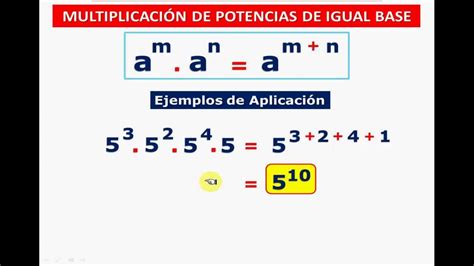 Multiplica Con Potencias De Igual Base Maximiza Tus C Lculos