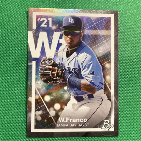 2021 Bowman Platinum Precious Elements Wander Franco Rookie Card PE 12