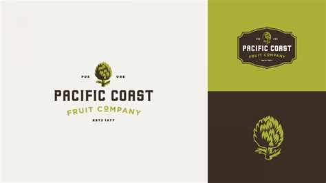 Pacific Coast Fruit Co. Branding - Murmur Creative