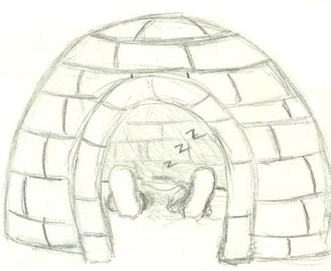 Igloo By Kawena Ulalena On Deviantart Doodle Art Designs Polar Bear