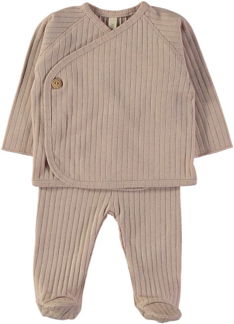 Lillymom Conjunto Easy Maxi Rib Nude Tatanet Moda Infantil