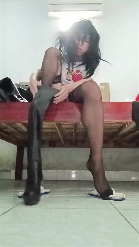 Thigh High Boots Shemale Masturbation Free Gay HD Porn B XHamster