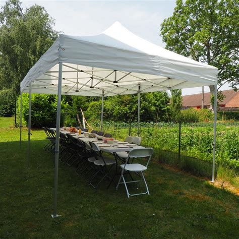 Aluminium 3m X 6m Pop Up Gazebo With Roof Costco Uk