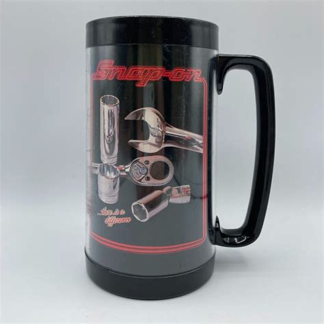 Vtg Snap On Tools Thermo Serv Insulated Coffee Mug The Power People EBay