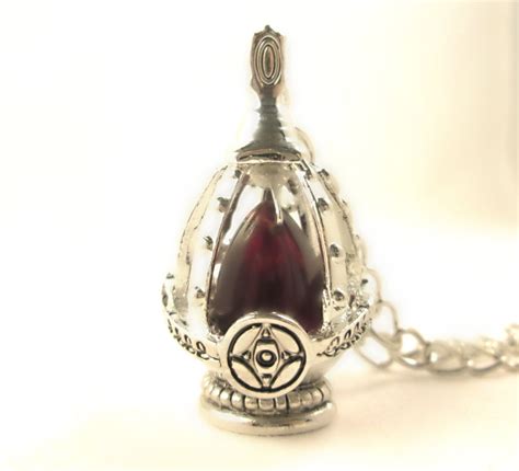 Need This Kyoko Sakuras Soul Gem Necklace By Animecouturejewelry On