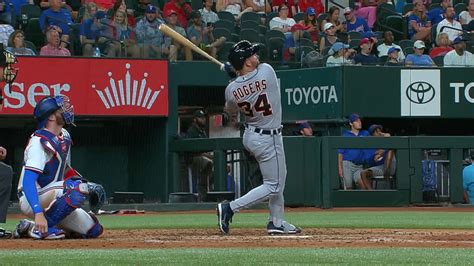 Jake Rogers Rips A Two Run Homer In The 6th 06 26 2023 Tampa Bay Rays