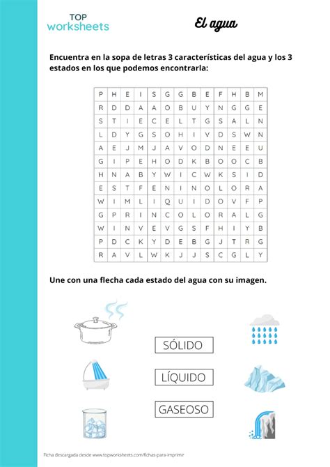 Agua Potabilizacion Del Agua Ficha Interactiva Topworksheets Porn Sex