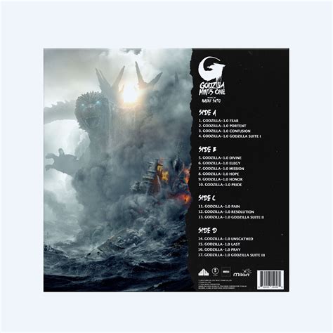 Godzilla Minus One Original Motion Picture Soundtrack Vinyl