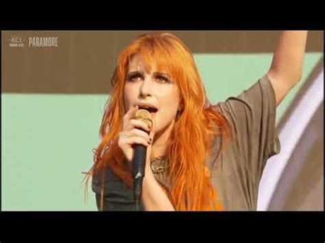 Paramore That S What You Get Live En Vivo Austin City Limits