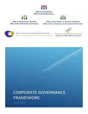 Fillable Online Oic Gov Corporate Governance Framework Office Of The