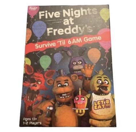 BRAND NEW FIVE Nights at Freddy's Survive 'Til 6AM Never opened nor ... 