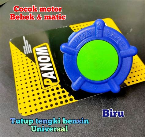 Tutup Tangki Bensin Variasi Cocok Motor Bebek Dan Motor Matic Biru