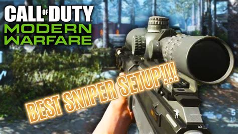 The Best Quickscope Setup In Modern Warfare Best Sniper Class Setup