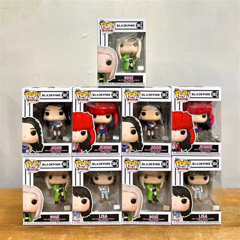 Shg Funko Pop Rocks Blackpink Jisoo 361 Jennie 362 Rosé 363 Lisa