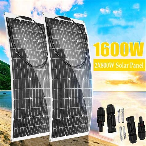 200W 12V 24V 48V Solar Panel Power Kit Ip67 Flexible 100 W 41 OFF