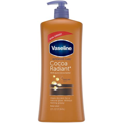 Ewg Skin Deep® Vaseline Intensive Care Body Lotion Cocoa Radiant Rating