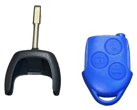 Quality Button Blue Remote Key Fob For Ford Transit Mk Ebay