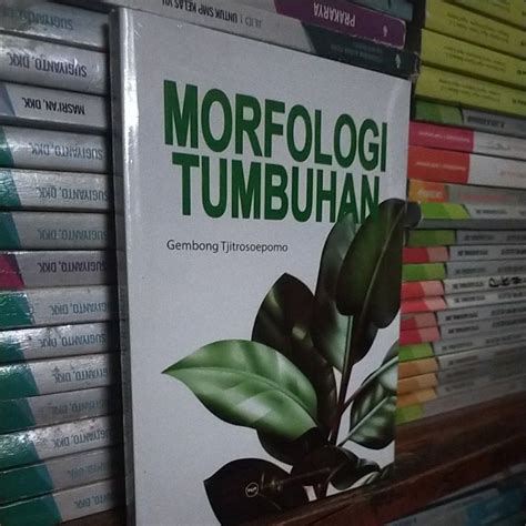 Jual Buku Morfologi Tumbuhan Original Gembong Tjitrosoepomo Shopee