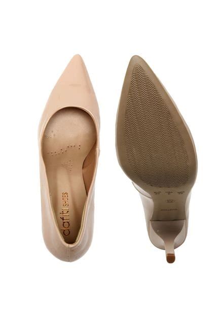 Scarpin Dafiti Shoes Bico Fino Nude Compre Agora Dafiti Brasil