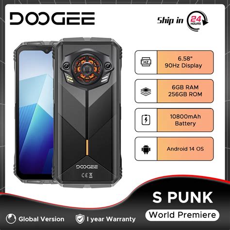 World Premiere Doogee S Punk Rugged Phone Android Hz Display