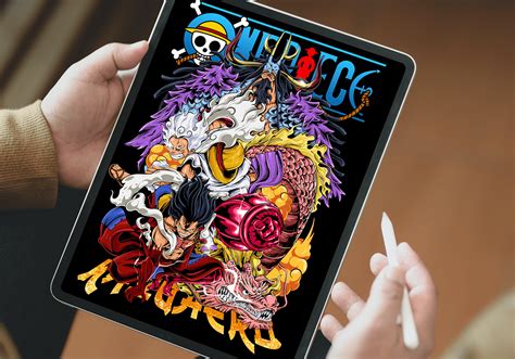 Luffy vs Kaido | Onepiece Manga on Behance