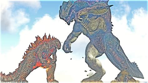 Legendary Godzilla Burning Thermo Vs Primal F Gamma King Titan Ark