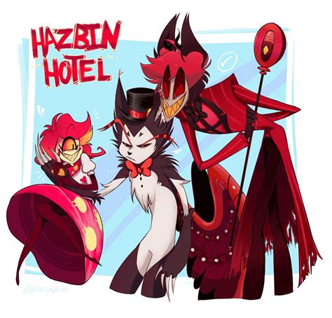 Dashi On Twitter My Favorite Trio There They Go Hazbinhotel