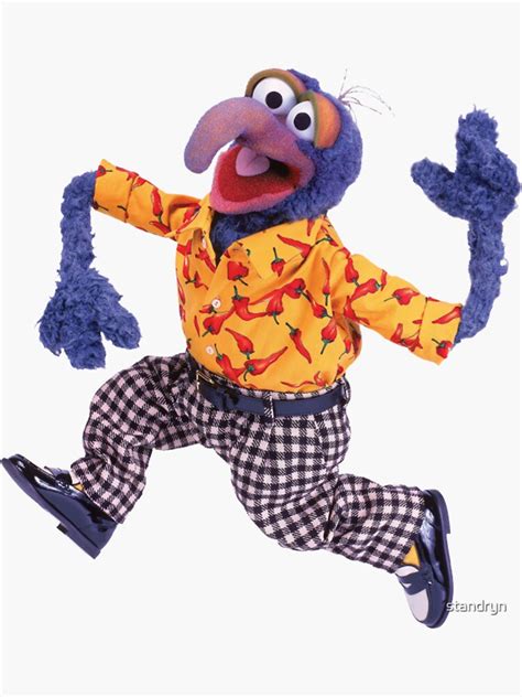 Gay Heading To Brunch Gonzo Sticker For Sale By Standryn Redbubble